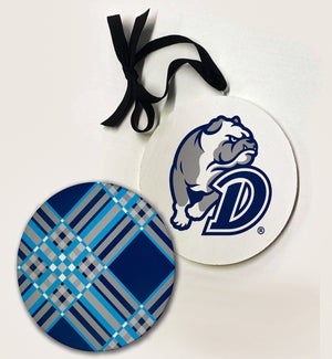 Bold Mascot Drake University Ornament